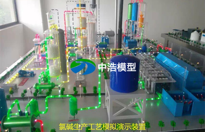 氯堿生産工藝模拟演示裝置